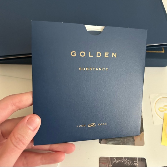 BTS Jungkook Golden Substance Blue Album Version Barnes and Noble - Picture 9 of 14